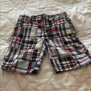 Janie and Jack Multicolor Plaid Kids Shorts